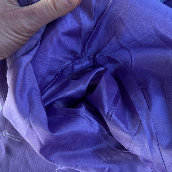 Vintage early 90s Pendleton Purple Blazer lavender /purple Pendleton suit jacket - Picture 2 of 16